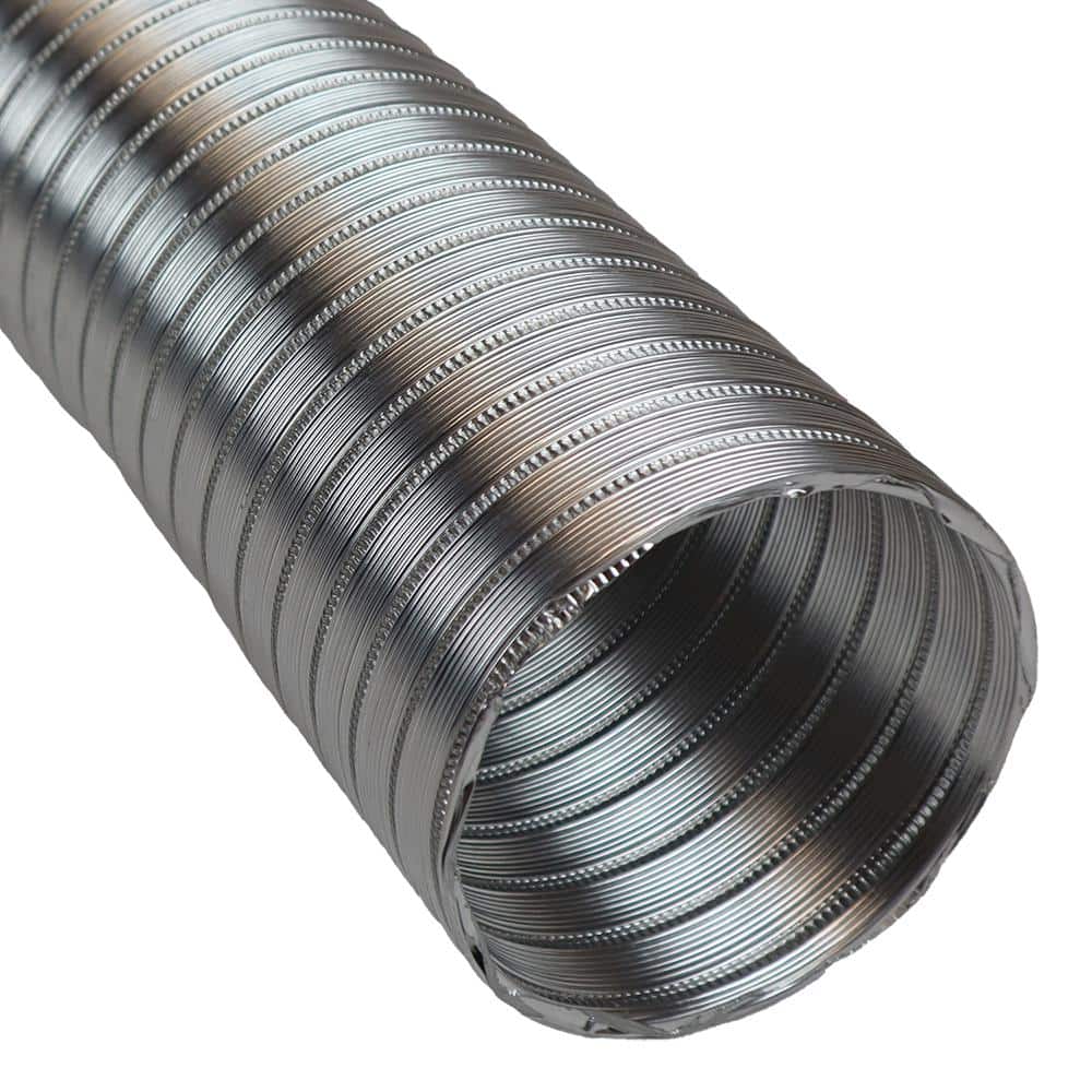 Aluminum Flex 280, Compressible, 10 in. x 9.84 ft. Flexible Duct - Hercitys