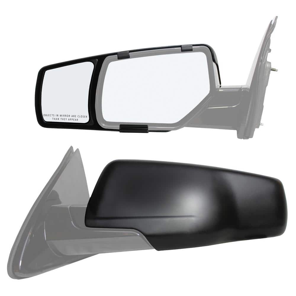Clip-on Towing Mirror Set for 2015 – 2018 Chevrolet Suburban/Tahoe GMC Yukon - Hercitys