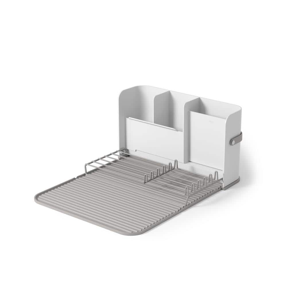 Sling Folding Dish Rack in White - Hercitys