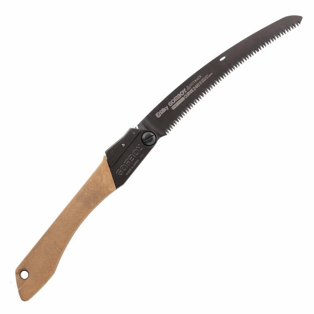 Gomboy Curve Professional 9.4 in. Pruning Saw Folding Saw Large Teeth Outback Edition - Hercitys