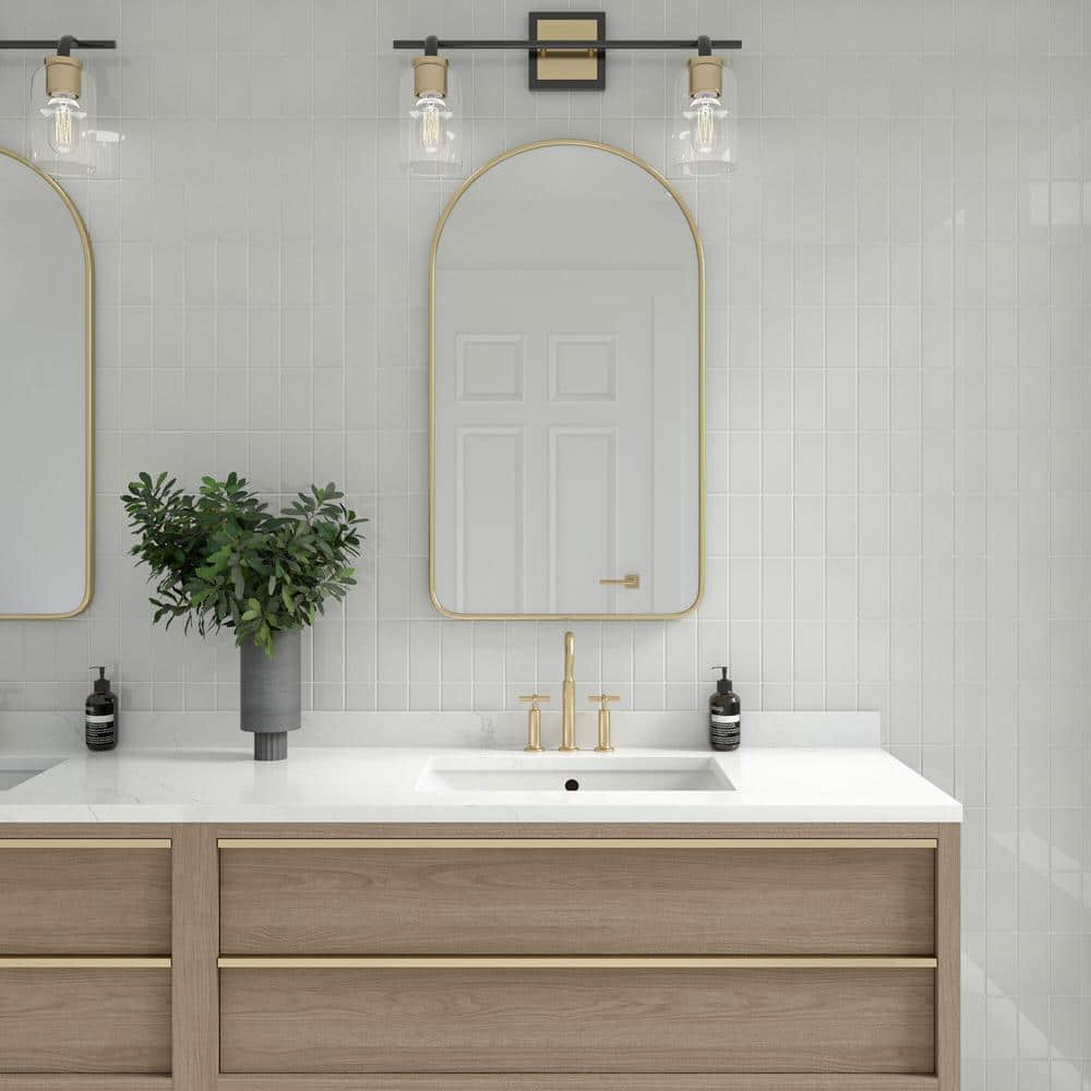 Restore Ash Gray 3 in. x 6 in. Glazed Ceramic Wall Tile (12.5 sq. ft./case) - Hercitys