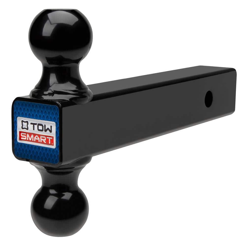 Class 2 Up to 6,000 lb. 1-7/8 in. and 2 in. Ball Diameters Dual Adjustable Trailer Hitch Ball Mount - Hercitys
