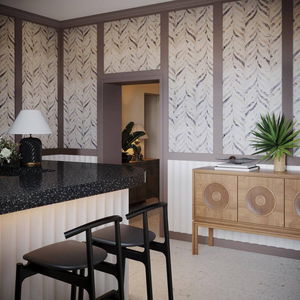 Fleur Peach Lilac Cream 12.24 in. x 15.03 in. Polished Marble Mosaic Floor and Wall Tile (1.27 sq. ft. / Each) - Hercitys