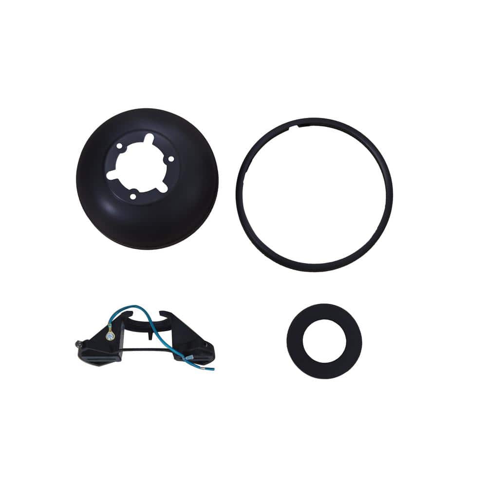 Royal Breeze 60 in. Tarnished Bronze Mounting Bracket And Canopy Set - Hercitys