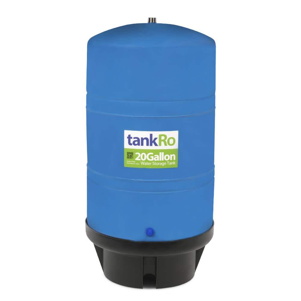 tankRO – RO Water Filtration System Expansion Tank – 20 Gal. Water Capacity – Reverse Osmosis Storage Pressure Tank - Hercitys