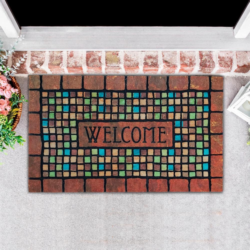 Southern Oaks Terra Cotta 18″x30″ Crumb Rubber Door Mat - Hercitys