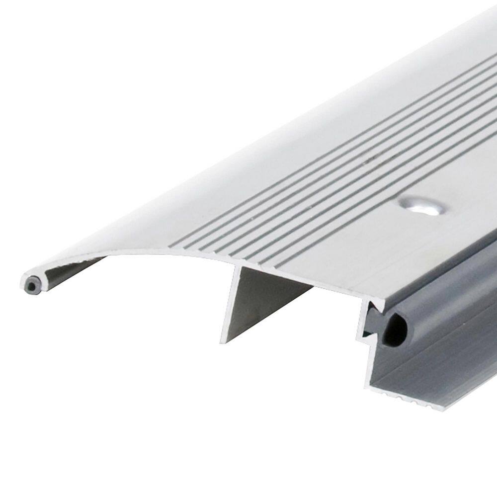 Low 3-1/2 in. x 87 in. Aluminum Bumper Threshold - Hercitys