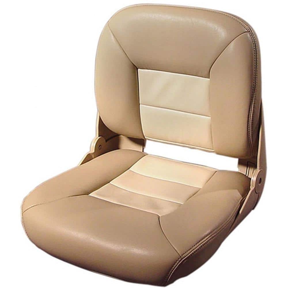 Navistyle Low-Back Boat Seat in Tan/Sand - Hercitys