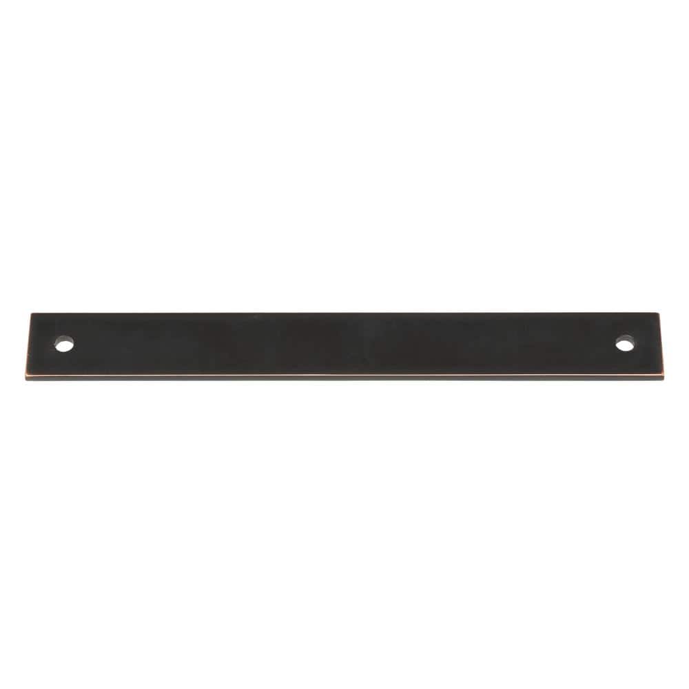 8 in. Squared Cabinet Backplate 7 in. Center to Center, 8342-178-ORB - Hercitys