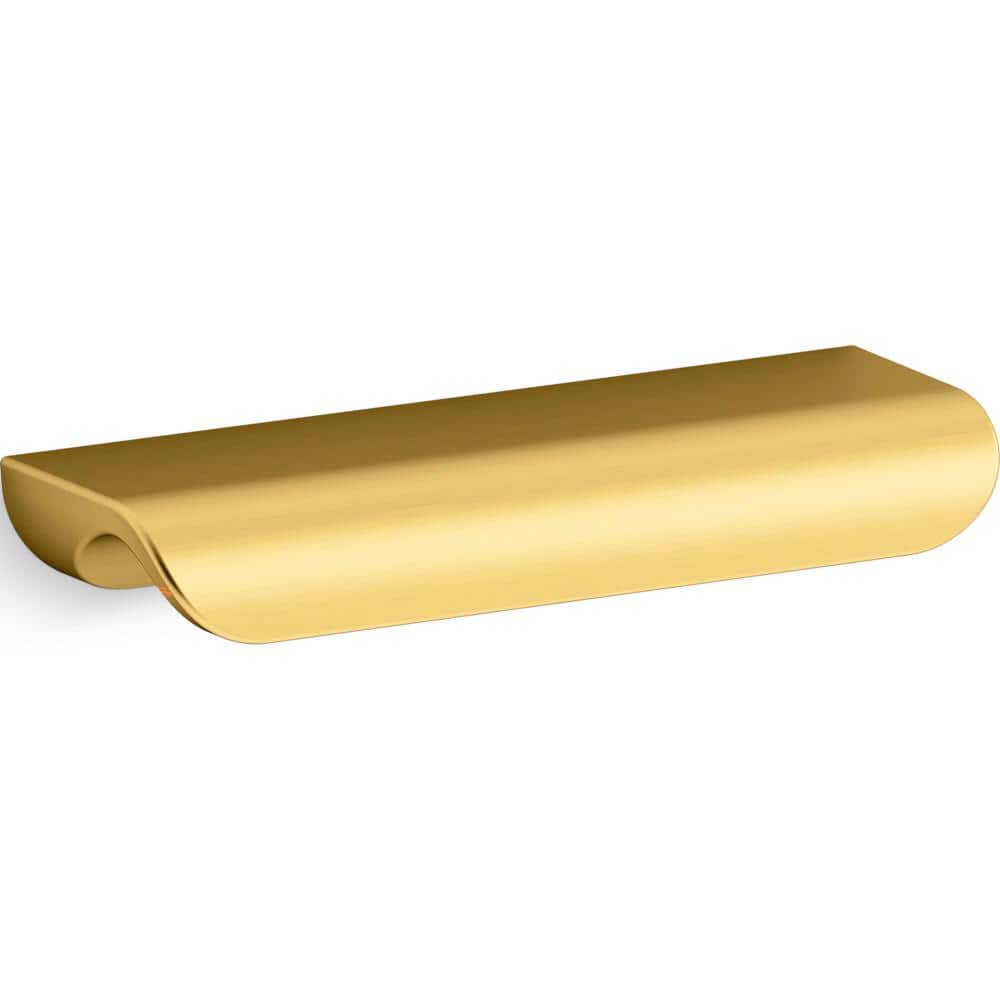 Avid 1-Piece Bath Hardware Set in Vibrant Brushed Moderne Brass - Hercitys