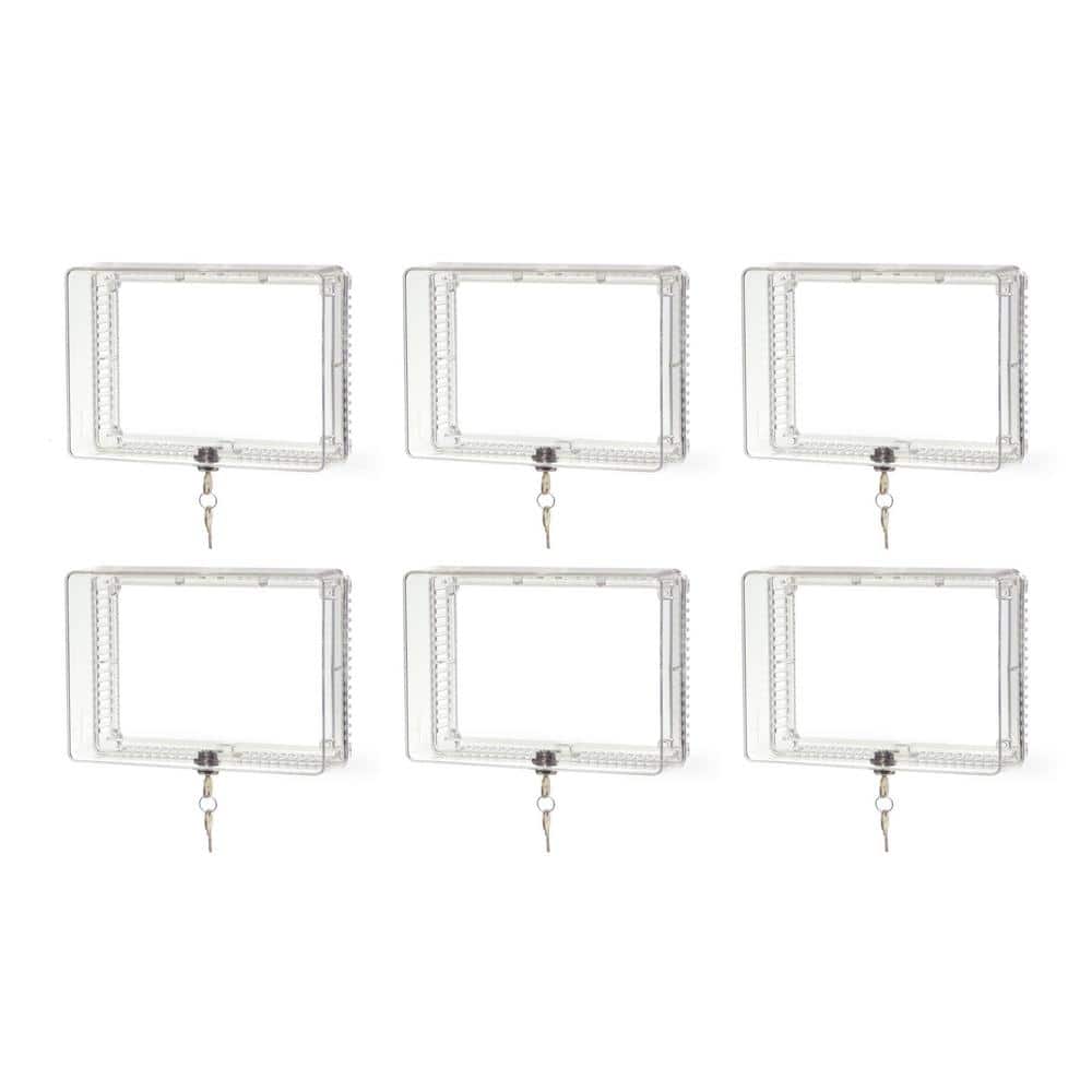 Thermostat Lockbox Cover (6-Pack) - Hercitys