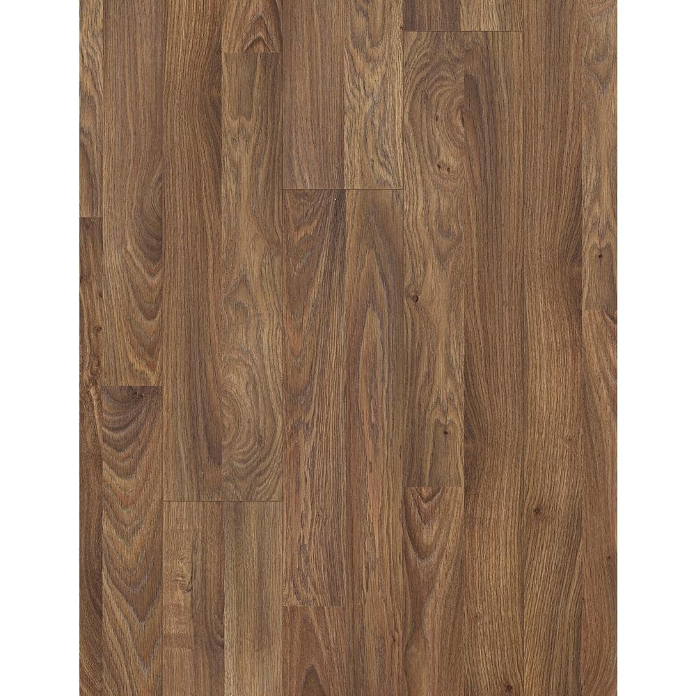 Claryport Oak 7mm Thick x 7-2/3 in. Wide x 50-5/8 in. Length Laminate Flooring (24.17 sq. ft./case) - Hercitys