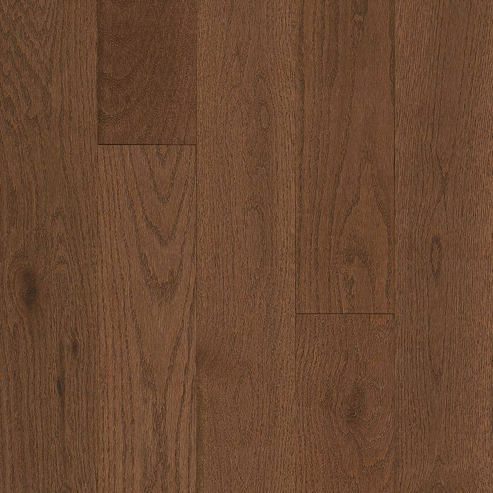 Revolutionary Rustics Oakleaf Brown Oak 3/4 in. T x 5 in. W Distressed Solid Hardwood Flooring (23.5 sq.ft./ctn) - Hercitys