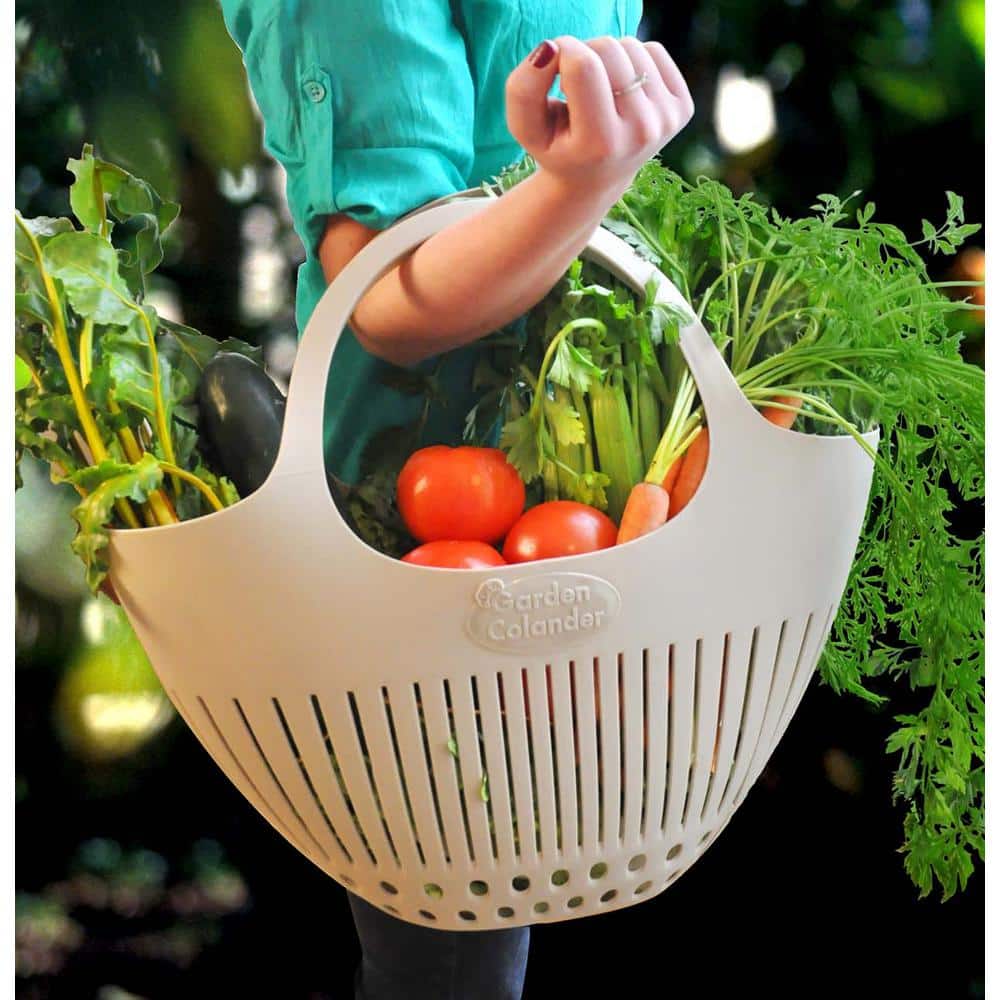 Blue Garden Colander Harvest Basket - Hercitys