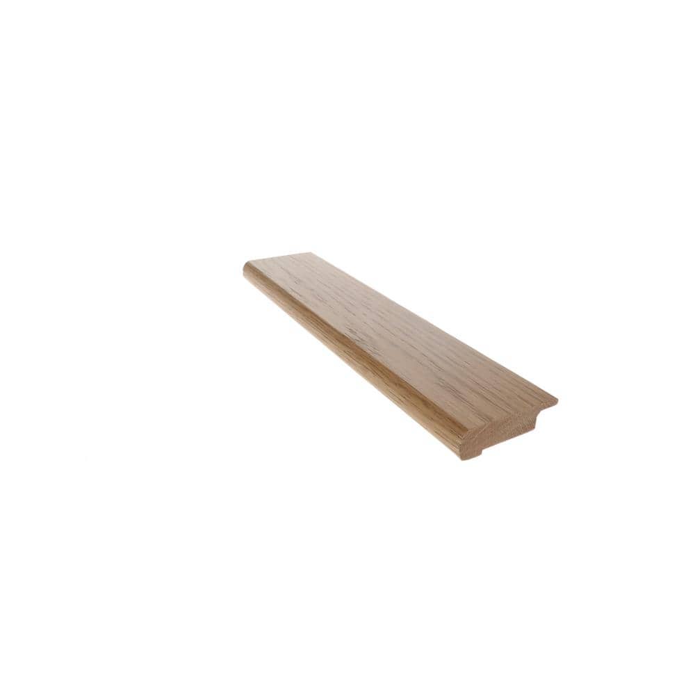 Overlap Stair Nose Olle White Oak 0.80 in. T x 2.75 in. W x 78 in. L Matte Hardwood Trim - Hercitys