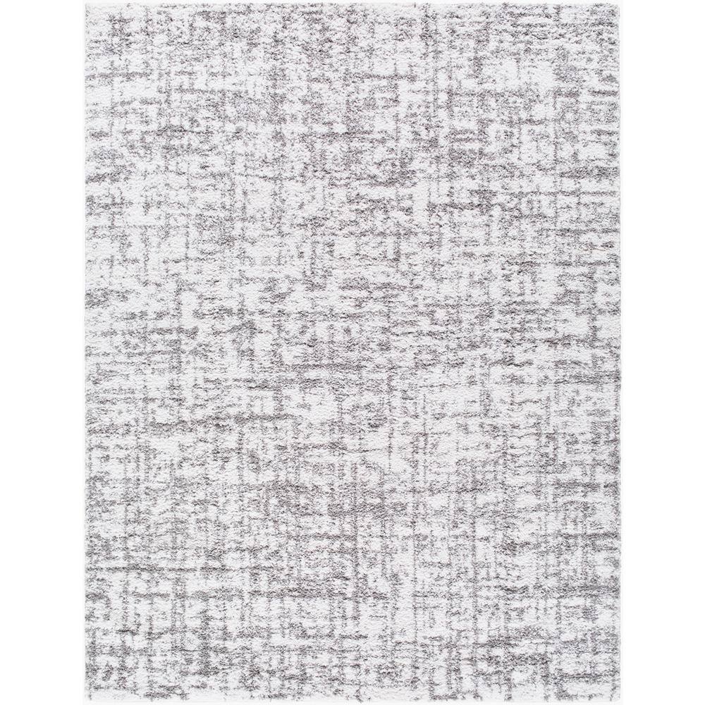 Stylewell Edenwell 9 ft. 2 in. x 12 ft. Gray and White Area Rug - Hercitys