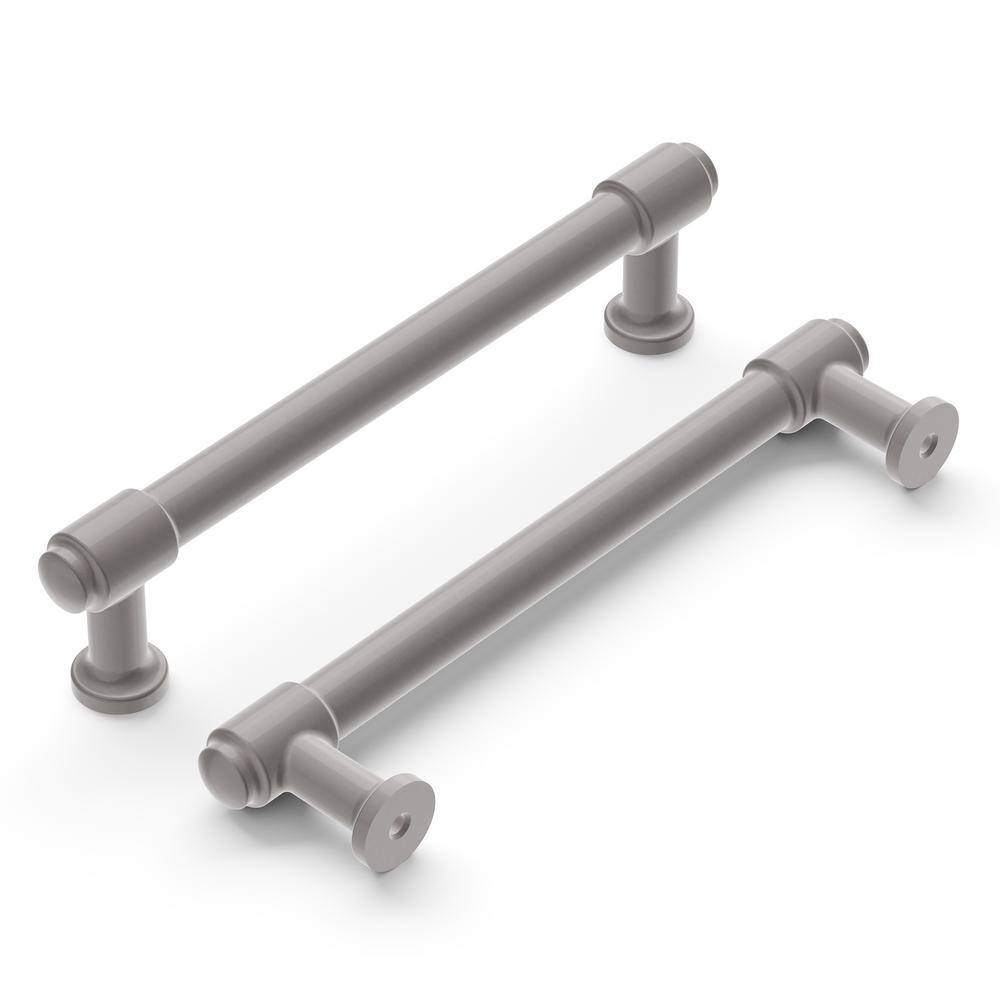 Piper 5-1/16 in. (128 mm) Satin Nickel Cabinet Pull (10-Pack) - Hercitys