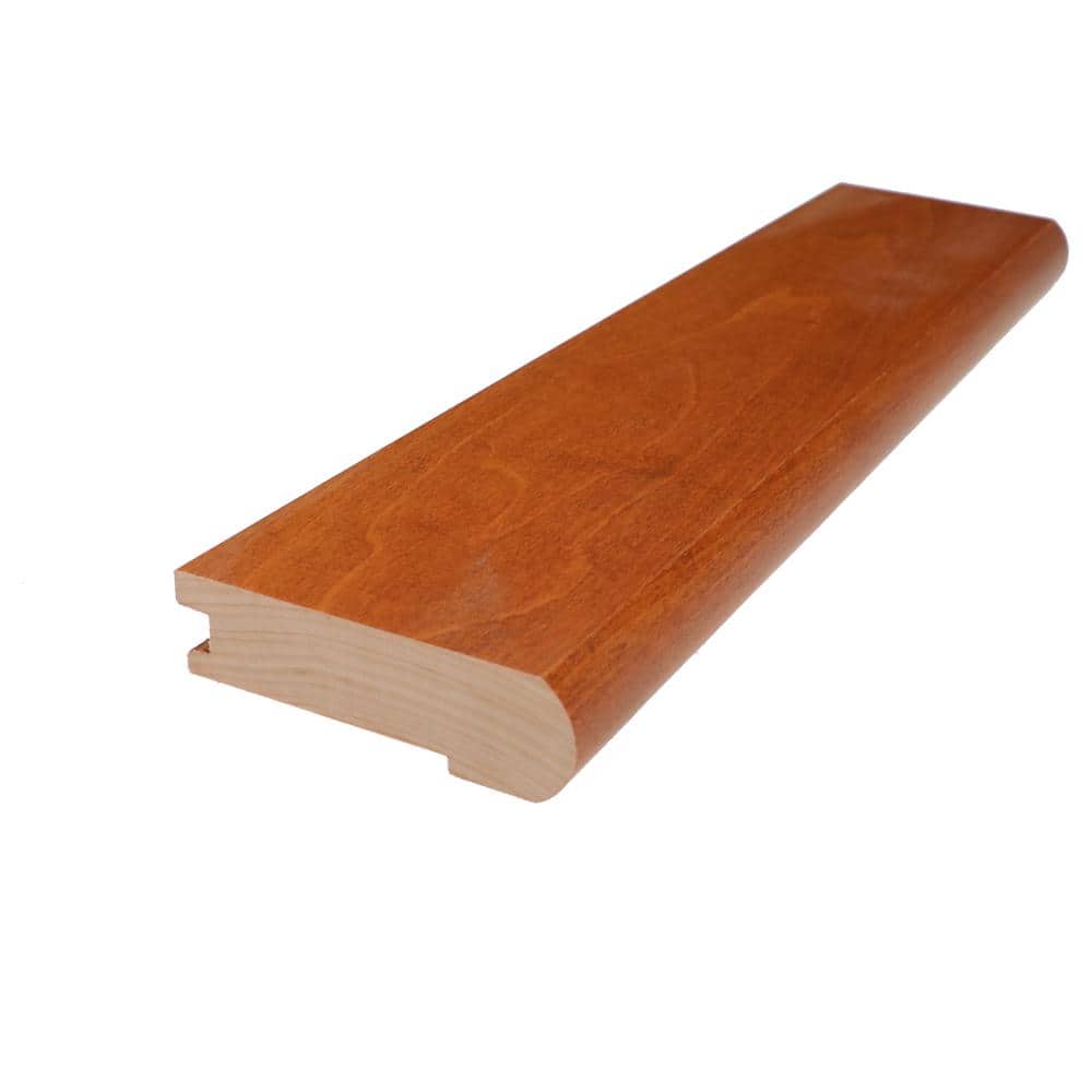 Amherst 0.75 in. Thick x 2.78 in. Wide x 78 in. Length Hardwood Stair Nose - Hercitys