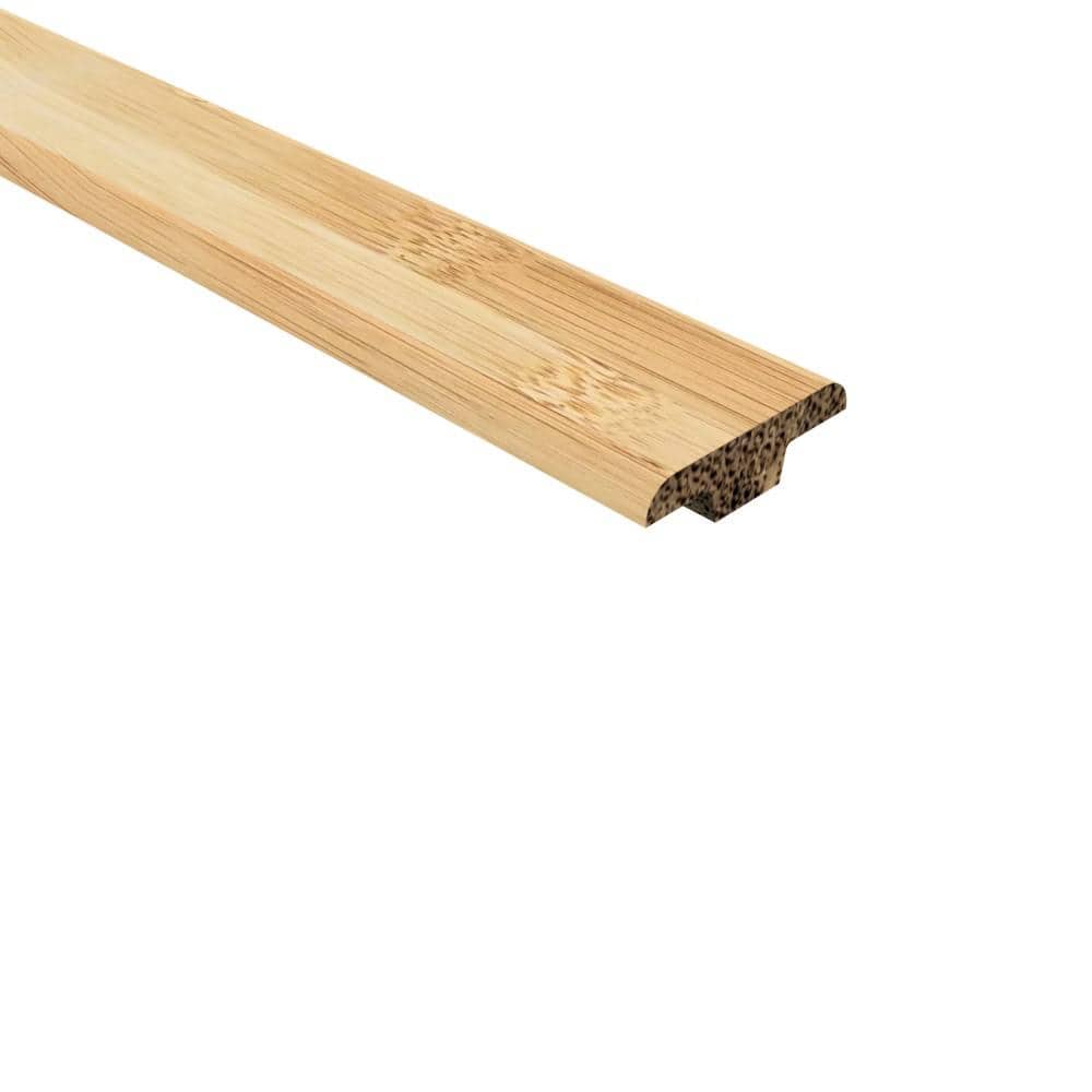 Solid Hardwood Trim Strand Woven Bamboo Waverly 0.362 in. T x 1.25 in W x 72 in. L Bamboo T Molding - Hercitys