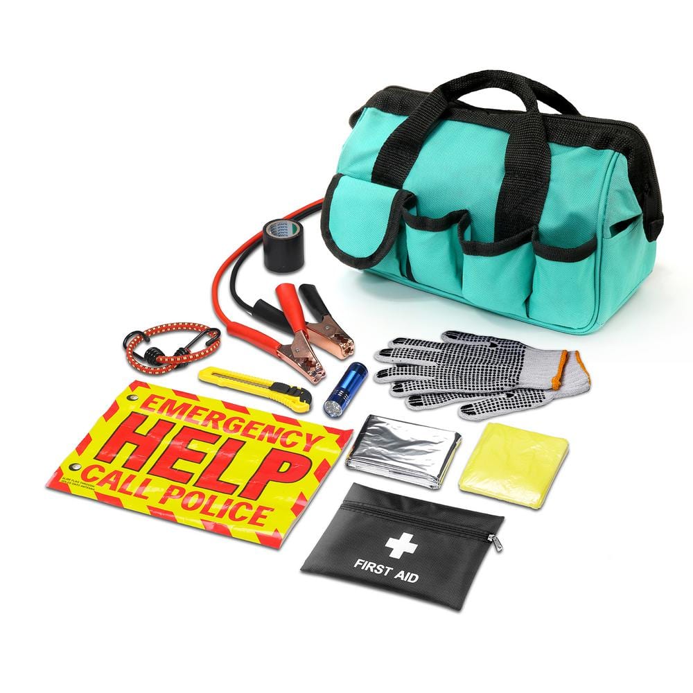 Deluxe Roadside Emergency Set Aqua - Hercitys
