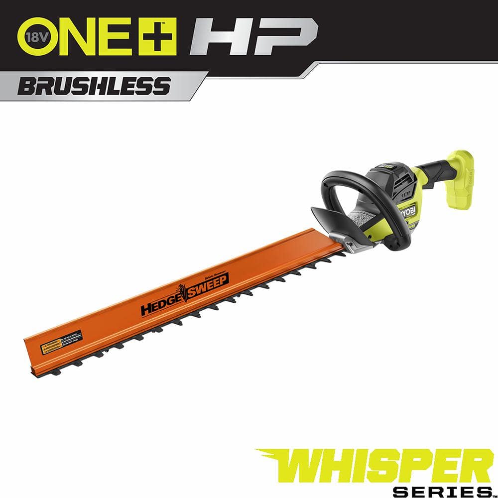 ONE+ HP 18V Brushless Whisper Series 24 in. Cordless Hedge Trimmer (Tool Only) - Hercitys