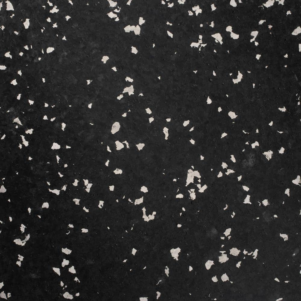 Isometric Grey 48 in. x 180 in. x 0.3 in. Rubber Gym/Weight Room Flooring Rolls (60 sq. ft.) - Hercitys