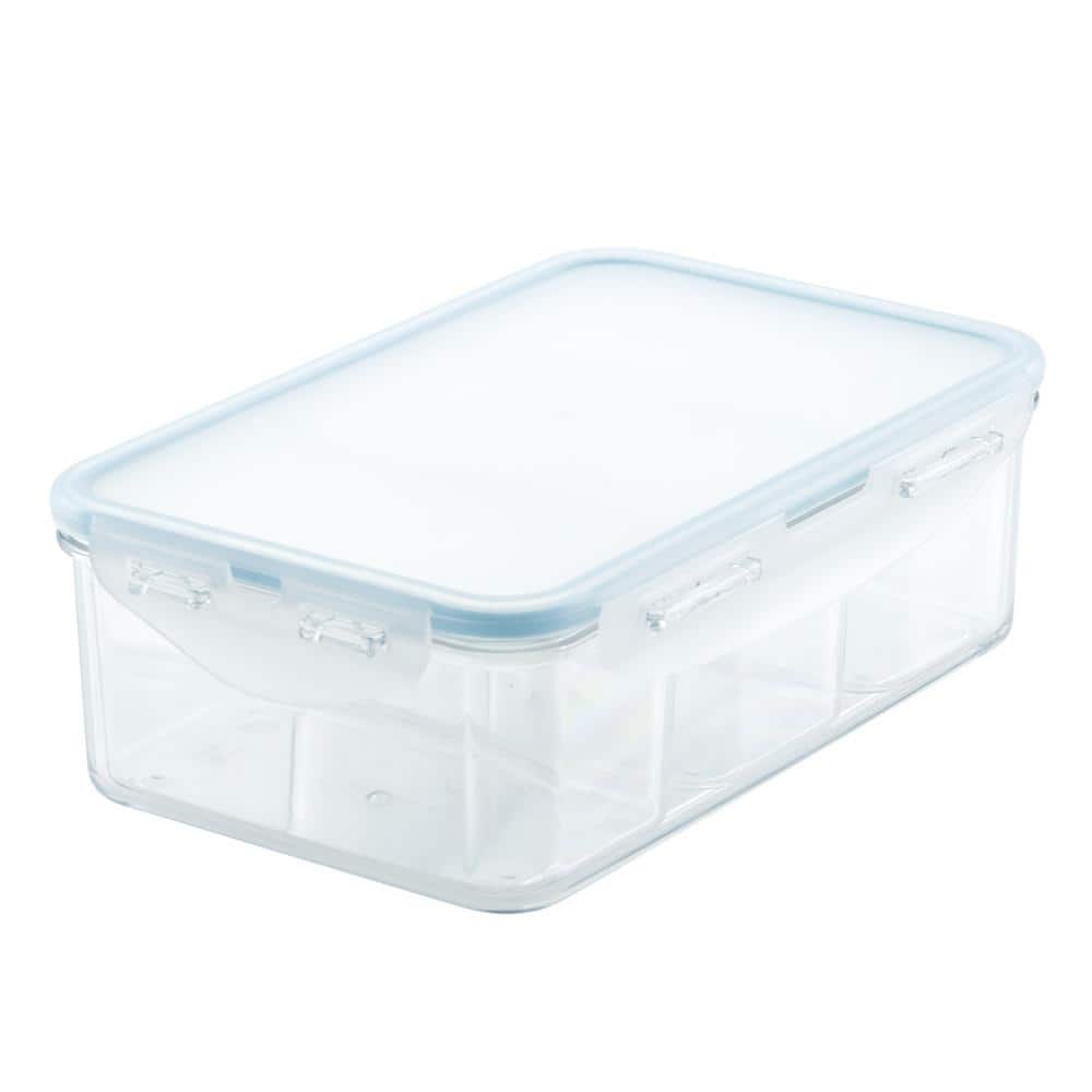 Purely Better Rectangular Food Storage Container with Divider 34-Ounce - Hercitys