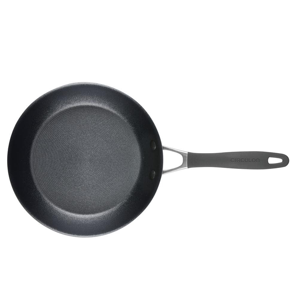 A1 Series 12- Inch Aluminum Nonstick Frying Pan in Graphite - Hercitys