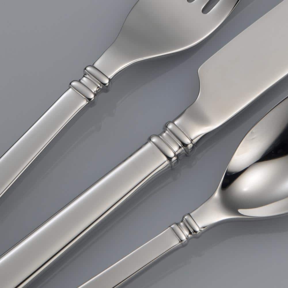 Shaker 18/0 Stainless Steel Dinner Forks (Set of 12) - Hercitys