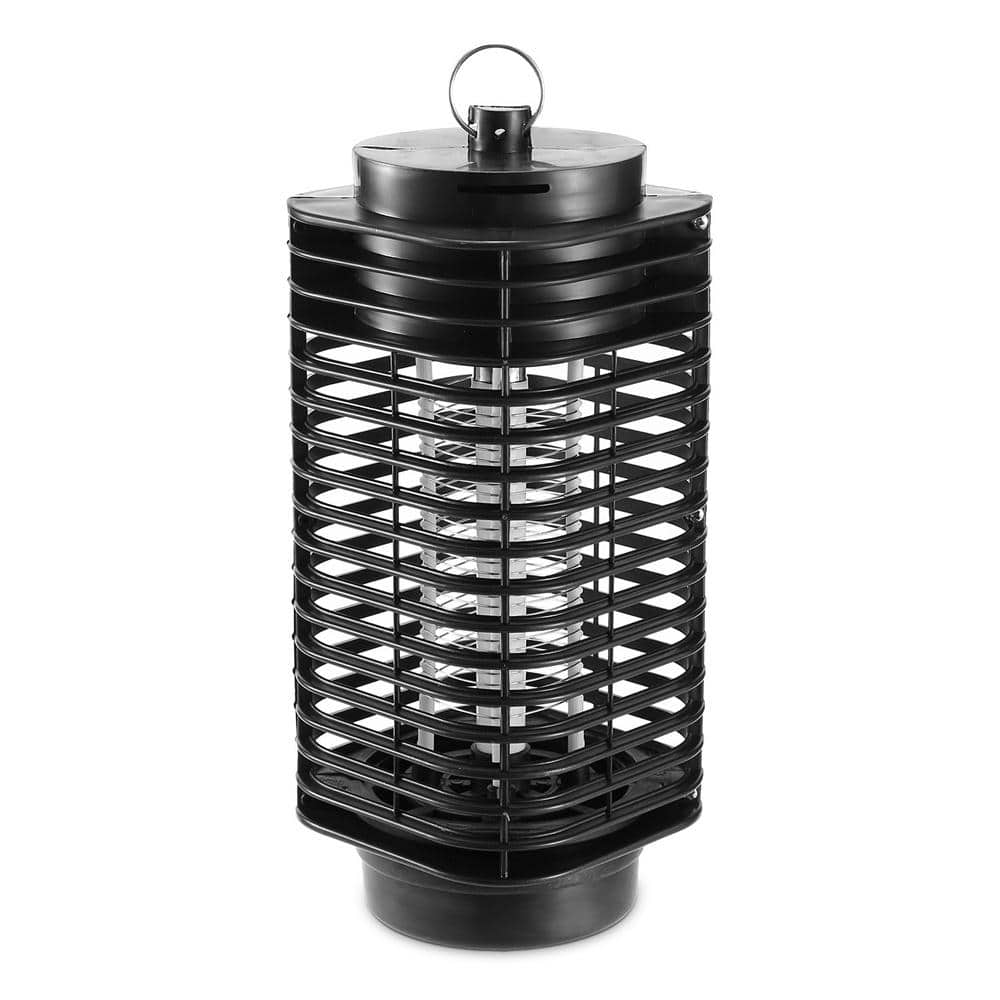 Black 5W Electronic Indoor Bug Zapper UV Light Flying Zapper Insect Killer Lamps Pest Mosquito Fly Repellent - Hercitys