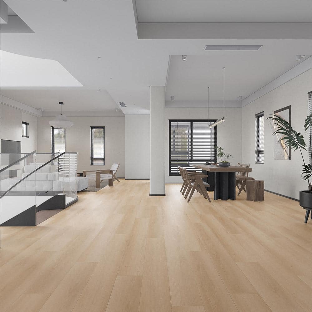 Summer Rialto 12 mm Thick x 9.37 in. Wide x 87.20 in. Length Waterproof Laminate Wood Flooring (28.42 sq. ft./Case) - Hercitys