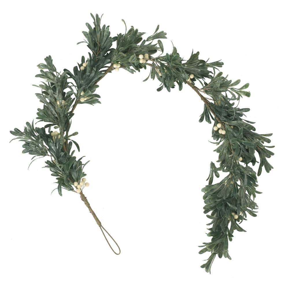 Mariette 4.5 ft. Snowberry Artificial Christmas Garland - Hercitys