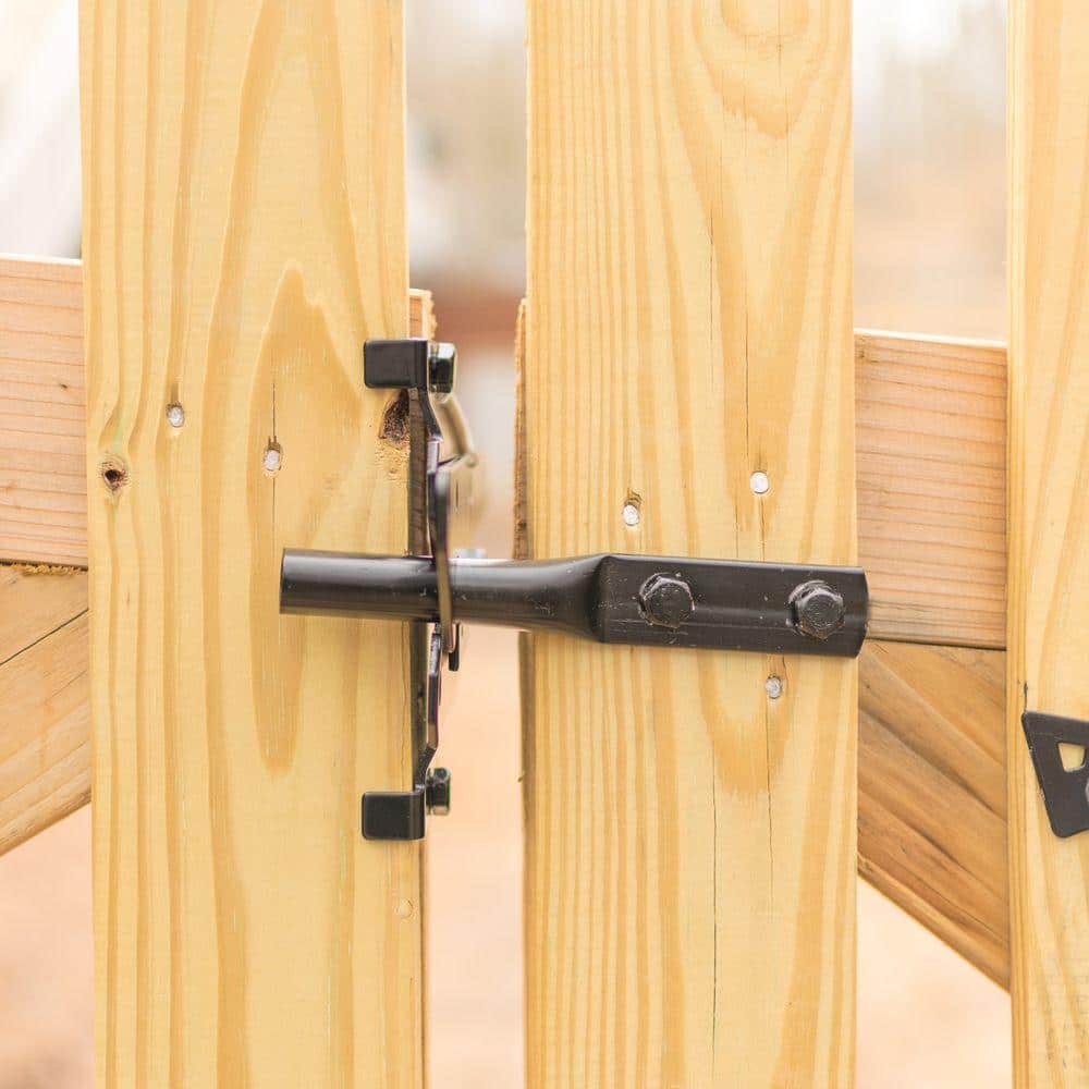 Black Post Latch - Hercitys