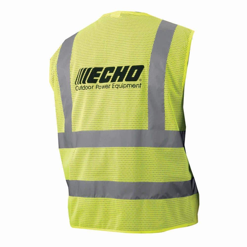 Hi-Visibility Neon Yellow Safety Vest XXL - Hercitys