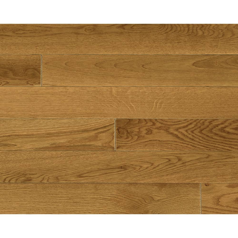 Clover Honey White Oak 3/4 in. T x 3.25 in. W Solid Hardwood Flooring (27.00 sq.ft./case) - Hercitys