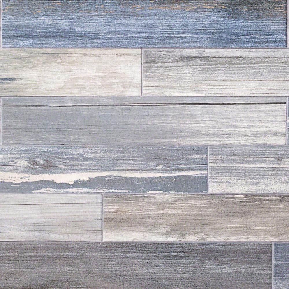 Grove Sky 4 in. x 24 in. 9.5 mm Natural Porcelain Tile (20-piece 12.91 sq. ft. / box) - Hercitys