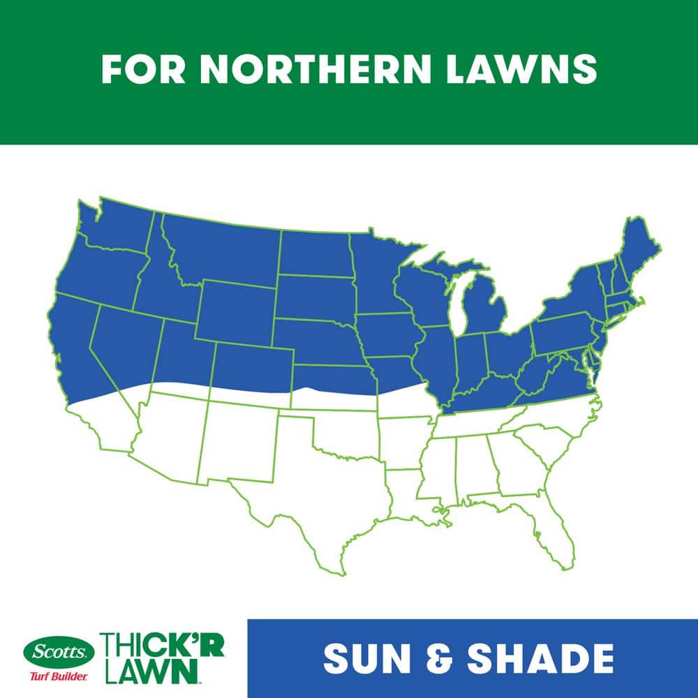 Turf Builder THICK’R LAWN and EZ Seed Patch & Repair for Sun & Shade Grass Seed, Fertilizer, and Soil Improver Bundle - Hercitys