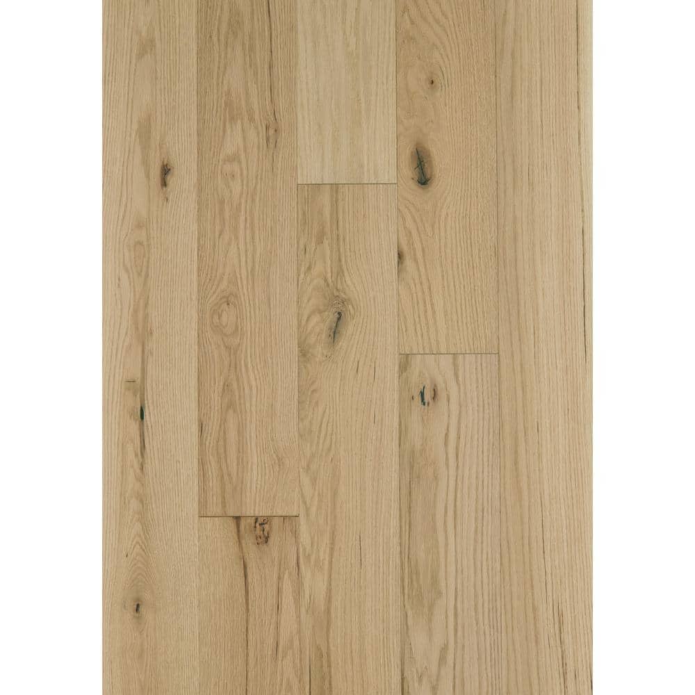 Serenity Pecan Red Oak 1/2 In. T X 6.38 in. W Tongue and Groove Engineered Hardwood Flooring (25.4 sq.ft./case) - Hercitys