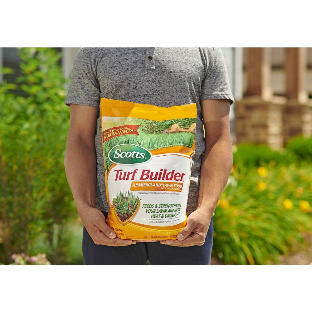 Turf Builder SummerGuard 13.35 lbs. 5,000 sq. ft. Summer Lawn Fertilizer with Insect Killer (2-Pack) - Hercitys