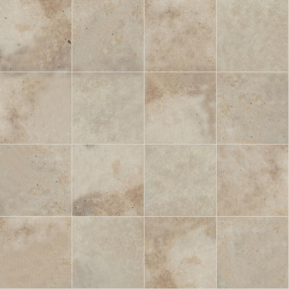 Tuscany Beige 2 cm. x 16 in. x 16 in. Tumbled Travertine Paver Tile (1.78 sq. ft.) - Hercitys