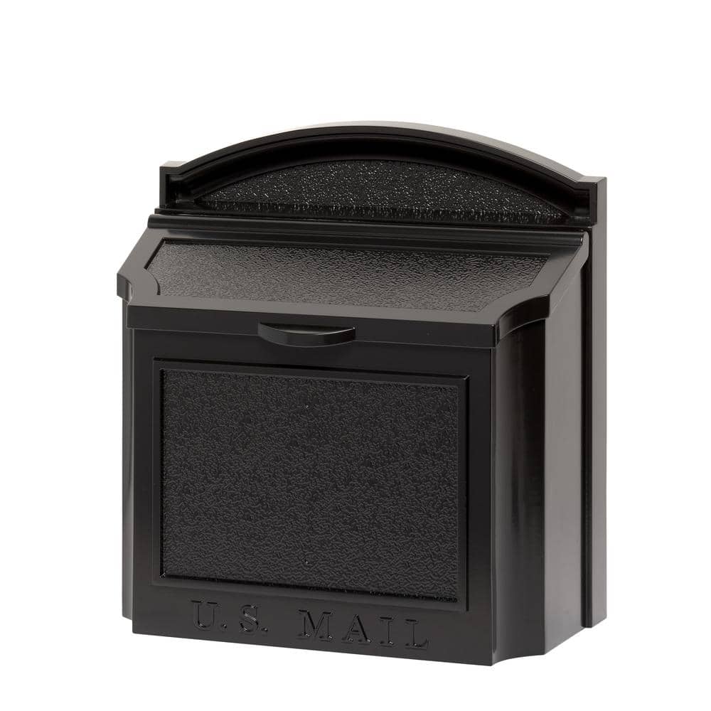 Black Wall Mailbox - Hercitys