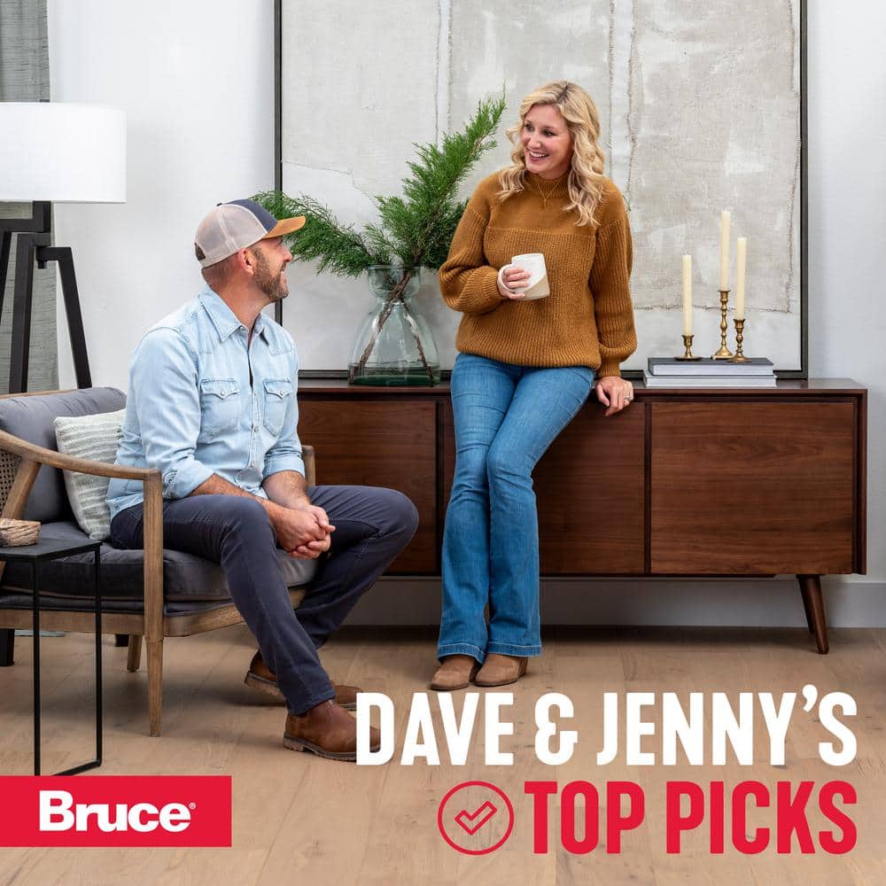 Time Honored Double Chocolate Wh Oak 3/8 in. T x 6.46 in. W T+G Engineered Hardwood Flooring (32.11 sq.ft./ctn) - Hercitys