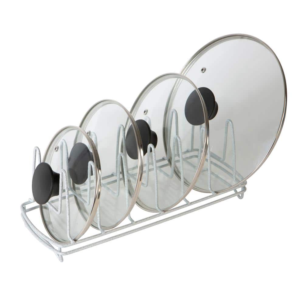 Speckled Lid Organizer in White - Hercitys