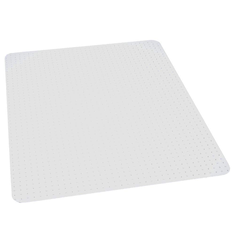 EverLife Chair Mat for Extra High Pile Carpet, 46 in. x 60 in., Clear - Hercitys