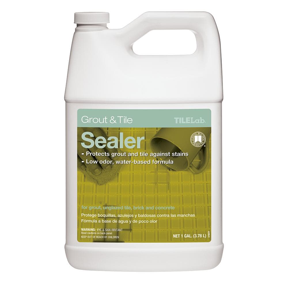 TileLab 4 qt. Penetrating Sealer for Tile, Concrete, Porcelain, Stone and Grout - Hercitys