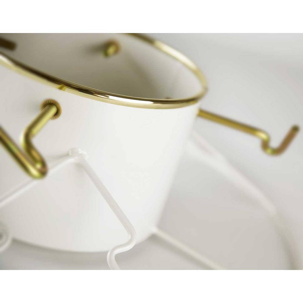 Santa’s Last Stand White Steel Stand for 6 ft. to 11 ft. Trees - Hercitys