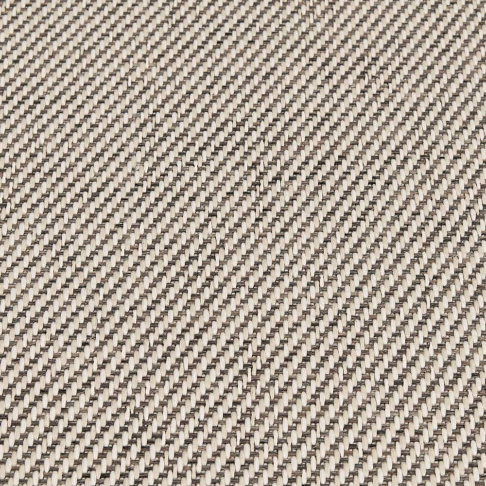 Cornwall – Gray/Beige – 12 ft. Wide x Cut to Length – 16 oz. Polypropylene Patterned Indoor/Outdoor Carpet - Hercitys