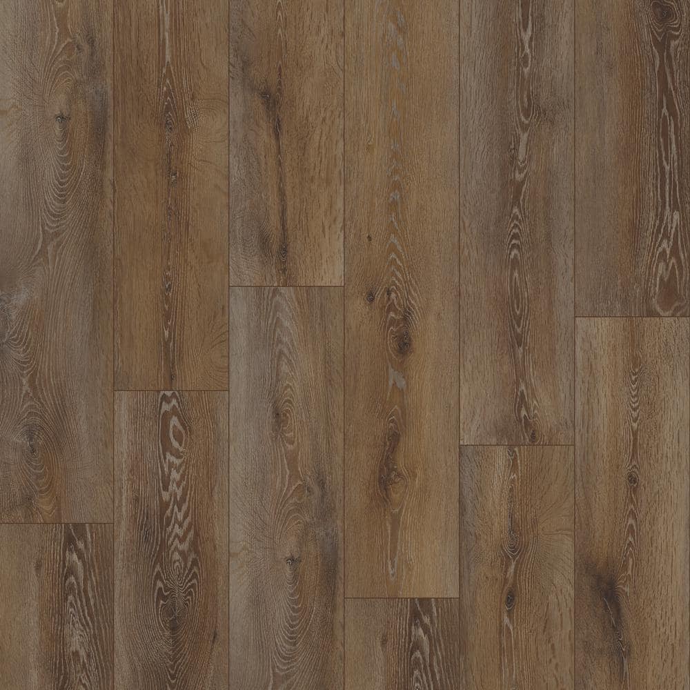 Cowley Creek Oak 8 mm T x 47.6 in. W Water Resistant Laminate Wood Flooring (21.3 sqft/case) - Hercitys