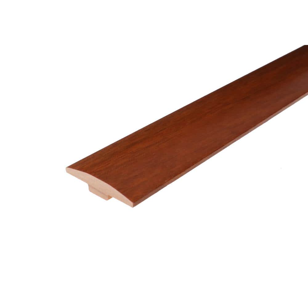 Inu 0.28 in. Thick x 2 in. Wide x 78 in. Length Wood T-Mold Hardwood Triming - Hercitys