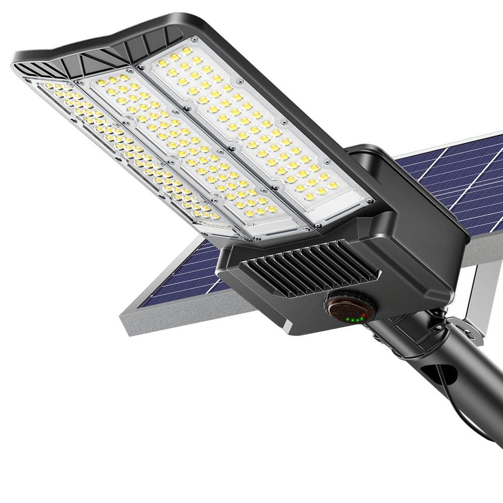 600-Watt Equivalent 600000 Lumens 240% Black Motion Sensing Dusk to Dawn Integrated LED Parking Lot Area Light - Hercitys